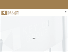 Tablet Screenshot of keyloninteriors.com